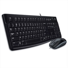 $Combo Logitech MK120 Teclado y Mouse USB 1000 DPI ⌨️🖱️ ¡Paga al Recibir!