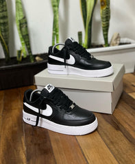 ✨Zapatilla Air Force 1 Negro y Blanco Unisex 1:1: ¡Pago Contra Entrega!