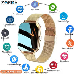 ✨Reloj Smartwatch Doble Pulso HD Salud Notificaciones ⌚✨ ¡Paga al Recibir!